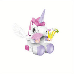 Mini 3D Unicorn Building Block Set DIY Toy Home Decoration