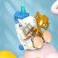 Mini 3D Unicorn Building Block Set DIY Toy Home Decoration