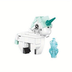 Mini 3D Unicorn Building Block Set DIY Toy Home Decoration