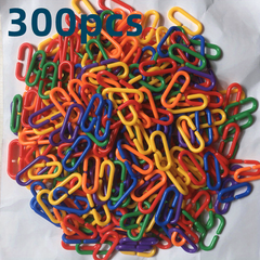 Rainbow C Hook Chain Toy for Kids' Playroom