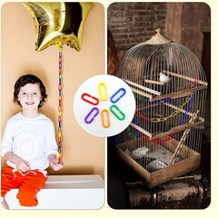 Rainbow C Hook Chain Toy for Kids' Playroom