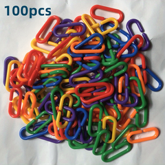 Rainbow C Hook Chain Toy for Kids' Playroom