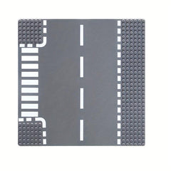 10.04inch Small Particle Road Building Block Base Plate City Street View