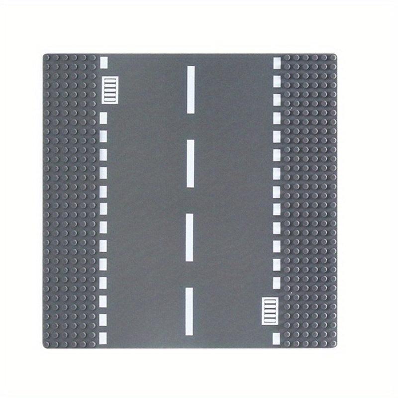 10.04inch Small Particle Road Building Block Base Plate City Street View