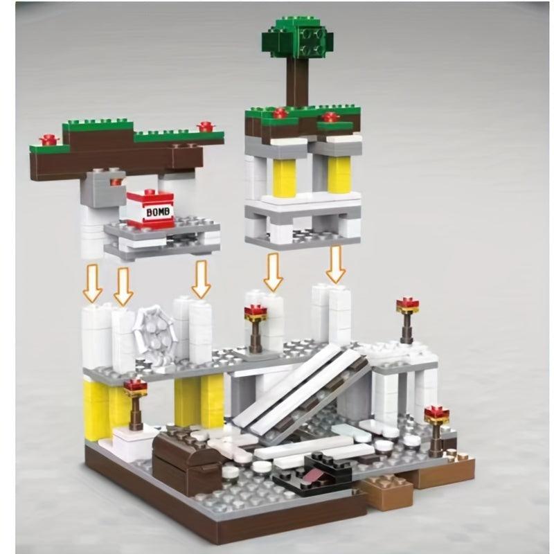 Building Block Mine Toy Set Educational Assembly Toy Gift