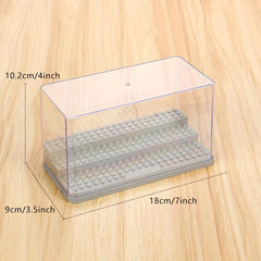 3 Layer Building Block Storage Box Toy Display Box Home Decoration Set