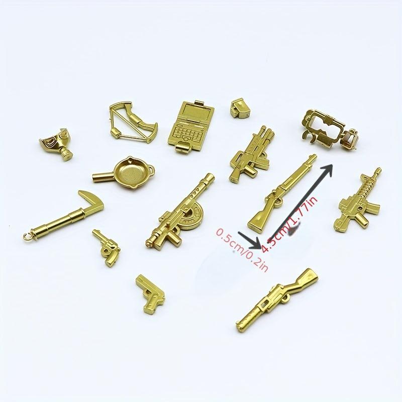 100pcs Military Weapons Building Blocks Parts - Army Accessories Toys