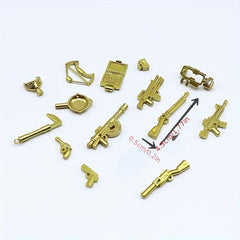 100pcs Military Weapons Building Blocks Parts - Army Accessories Toys