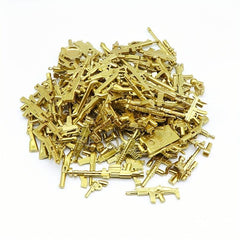 100pcs Military Weapons Building Blocks Parts - Army Accessories Toys