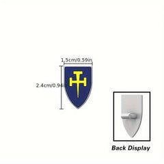 7pcs Ancient Building Block Fingers Accessories Flags Shields Assembly Toys
