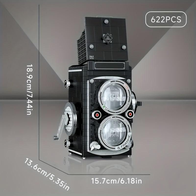 ZHEGAO 622PCS Retro 316F Camera Building Blocks Toy