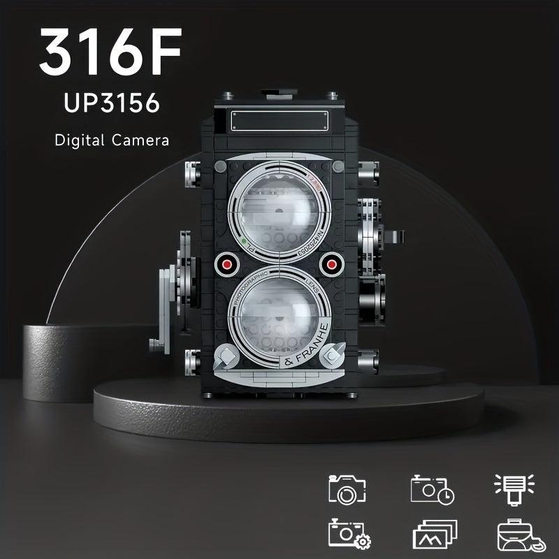 ZHEGAO 622PCS Retro 316F Camera Building Blocks Toy