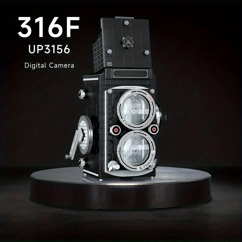 ZHEGAO 622PCS Retro 316F Camera Building Blocks Toy