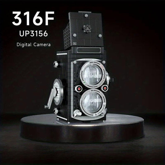 ZHEGAO 622PCS Retro 316F Camera Building Blocks Toy