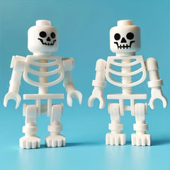 10pcs Skeleton Building Blocks Characters Mini Building Blocks With Weapons