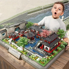 Christmas Gift Garden Blocks Construction Toys For Boys And Girls