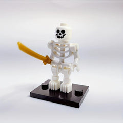 Skull Building Blocks Minifigures Construction Model Creative Collection Toy