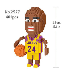 DIY Basketball Player Doll Building Block Toy Gift - Create Your Own Idol