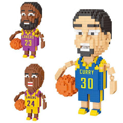 DIY Basketball Player Doll Building Block Toy Gift - Create Your Own Idol