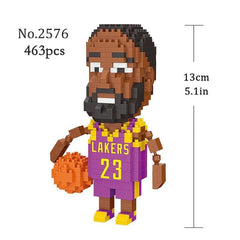 DIY Basketball Player Doll Building Block Toy Gift - Create Your Own Idol