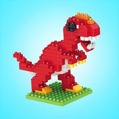 Dinosaur Building Blocks DIY Decorations Boys Girls Birthday Favors