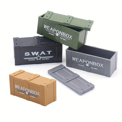 Military Weapon Case Building Block Toy for Kids