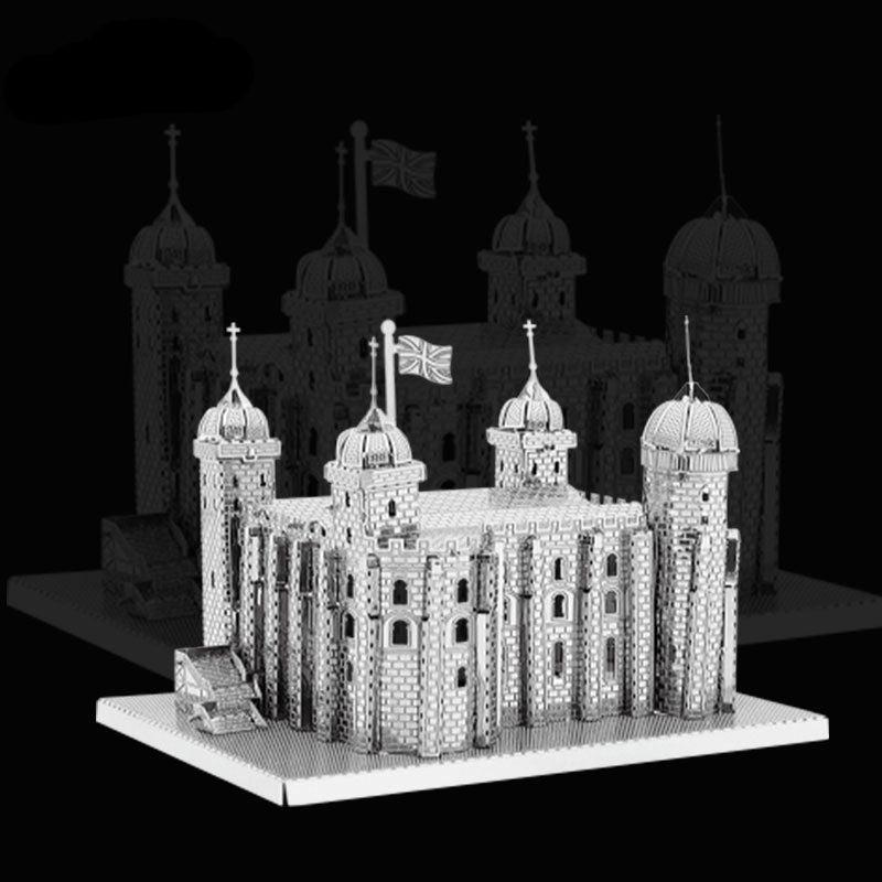 Tower Of London 3D Metal Puzzles For Adults Kids DIY Mecha Model Kit