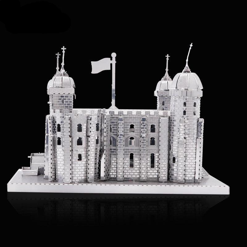 Tower Of London 3D Metal Puzzles For Adults Kids DIY Mecha Model Kit