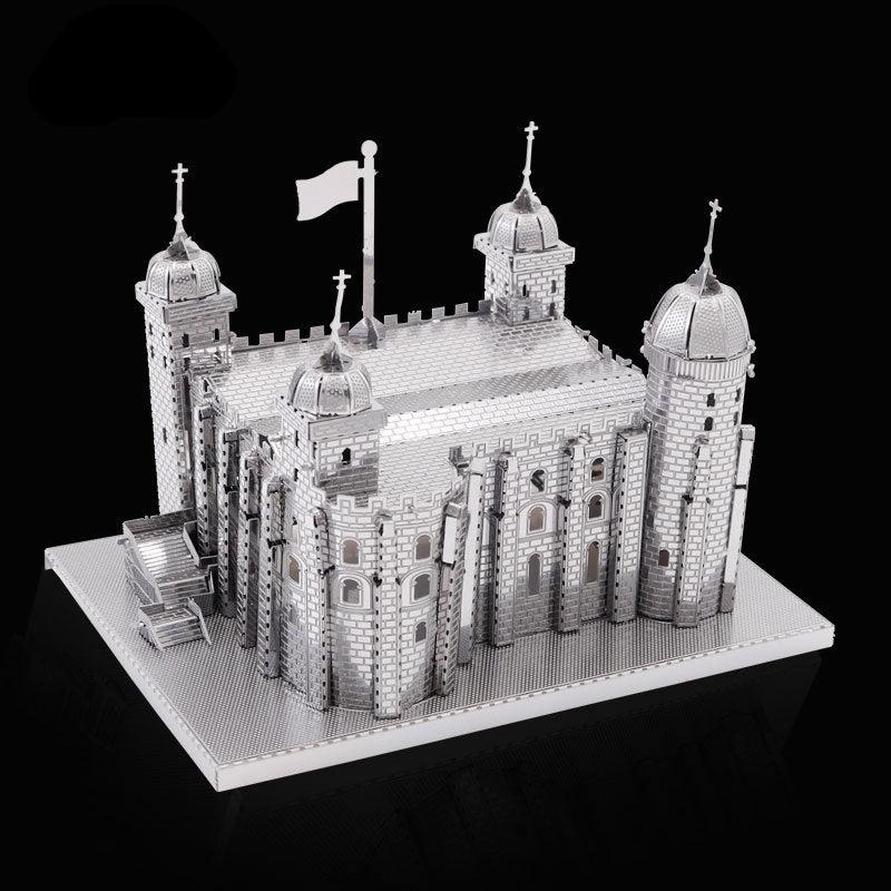 Tower Of London 3D Metal Puzzles For Adults Kids DIY Mecha Model Kit