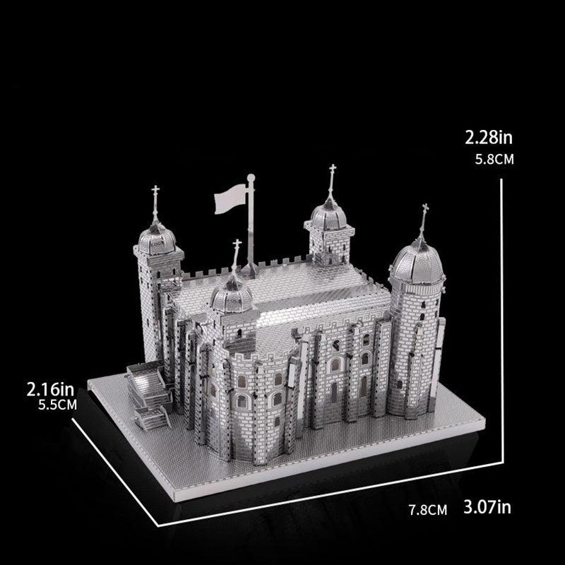 Tower Of London 3D Metal Puzzles For Adults Kids DIY Mecha Model Kit