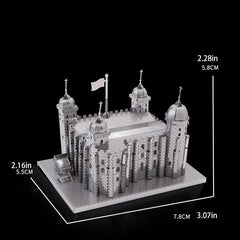 Tower Of London 3D Metal Puzzles For Adults Kids DIY Mecha Model Kit