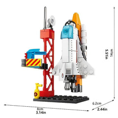 Space Exploration Building Kit - Spaceship Model & Rocket Launch Center