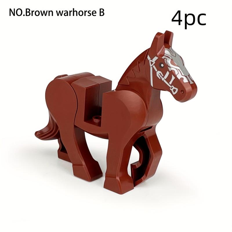 Knight Horse Building Blocks for Character Toy Halloween Thanksgiving