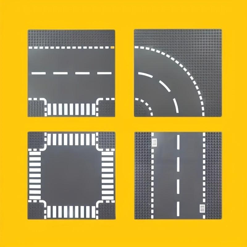 Urban Street Classic Building Blocks, Perfect for Road Scenes