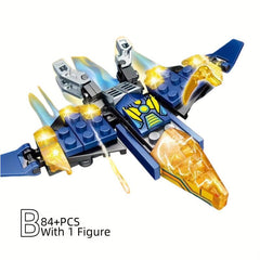 Space Fighter Building Blocks Mech Battle Starship Building Blocks