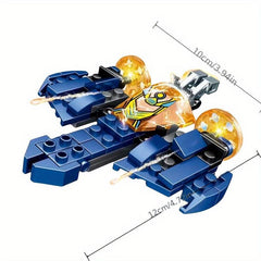 Space Fighter Building Blocks Mech Battle Starship Building Blocks