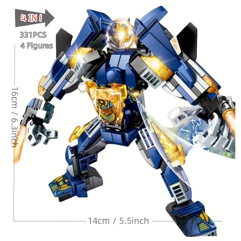 Space Fighter Building Blocks Mech Battle Starship Building Blocks