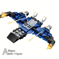Space Fighter Building Blocks Mech Battle Starship Building Blocks
