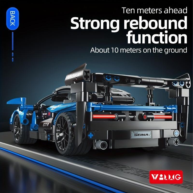 Build Your Own Sports Car Educational Building Block Toy Set for Kids