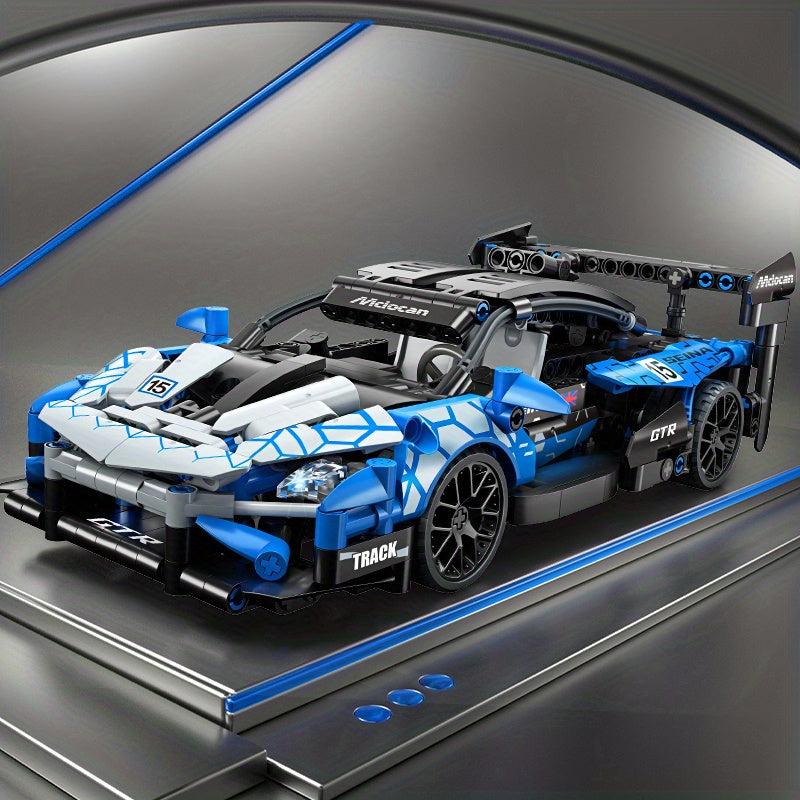 Build Your Own Sports Car Educational Building Block Toy Set for Kids