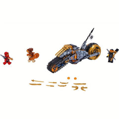 Desert Dirt Bike Building Block with 3 Dolls - Educational Toy