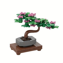 54pcs Bonsai Trees Building Block Toy Set for Boys Girls Adul