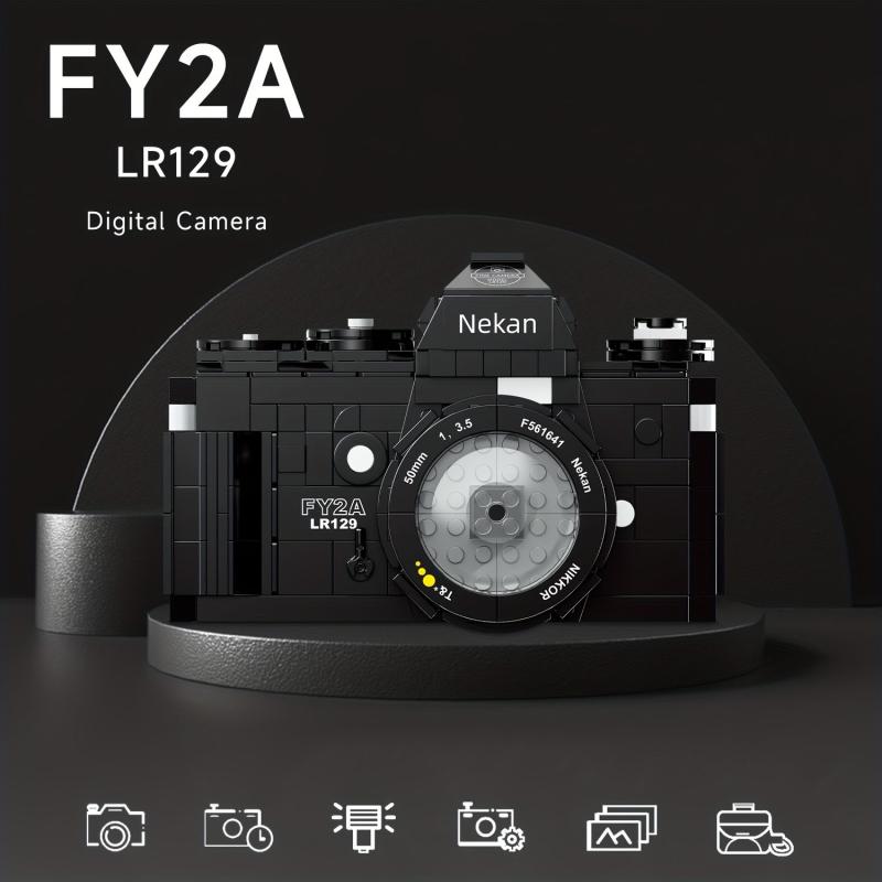 627pcs Building Blocks SLR Digital Camera Model Gift For Boy