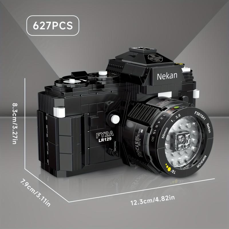 627pcs Building Blocks SLR Digital Camera Model Gift For Boy