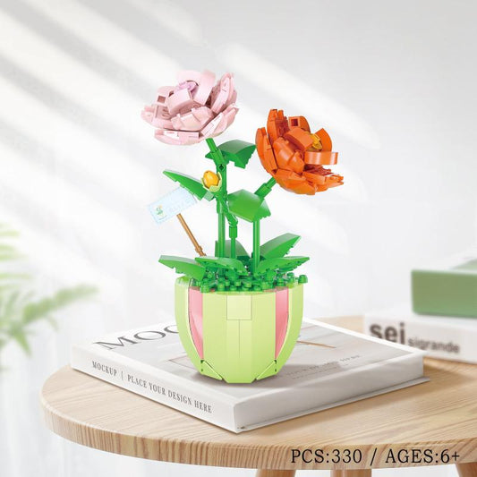 Flowers Bouquet Building Set - Fun for All Ages
