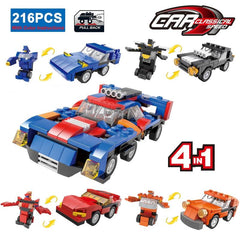 216pcs City Sports Car Building Blocks Toy Gift