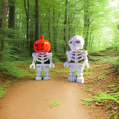Halloween Pumpkin Skull Building Blocks Toy