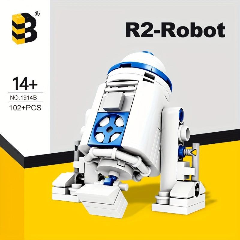 R2 Robot Building Block Kit Toy Science Fiction Gift For Kids