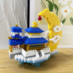 Building Blocks Chinese Style Ancient Building Puzzle Toy Gift
