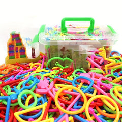 100pcs Building Block Stick Set DIY Puzzle Assembly Toys